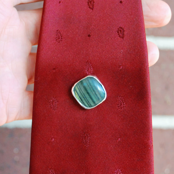 Labradorite Tie Tack