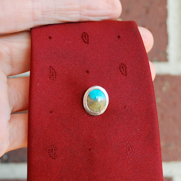 Turquoise Tie Tack