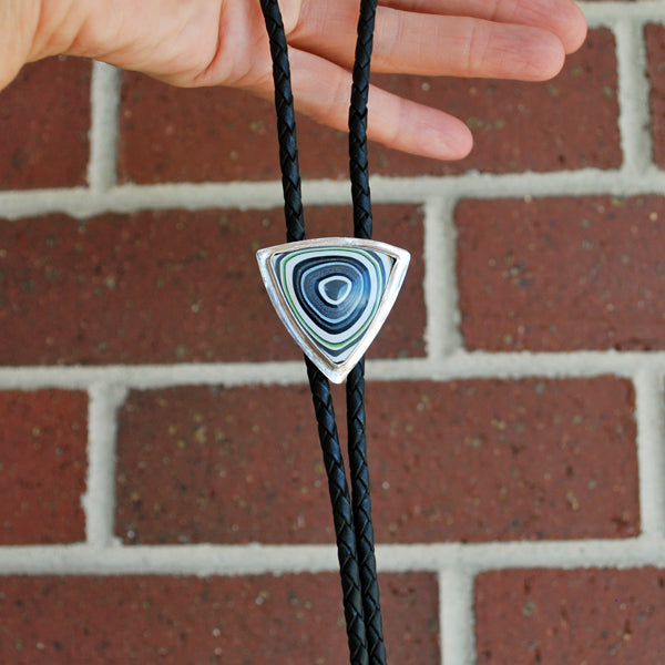 Fordite Bolo Tie
